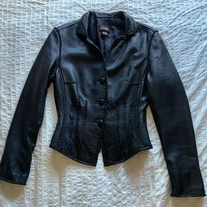 Danier leather jacket size S like